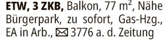 Anzeige