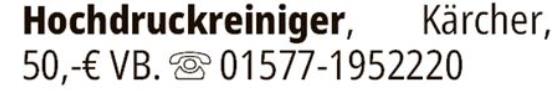 Anzeige
