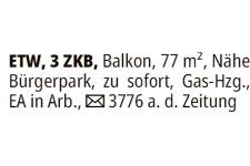 Anzeige